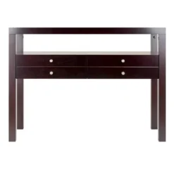 Copenhagen Console Table Espresso - Winsome -Lush Living Store GUEST cf745281 61dd 4de9 ac87 38f9d463dfc5