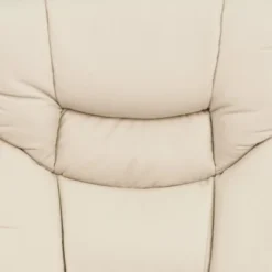 Emma And Oliver Multi-Position Recliner & Curved Ottoman With Swivel Wood Base -Lush Living Store GUEST cf91c416 de67 4f6d b370 2dadb50636f3