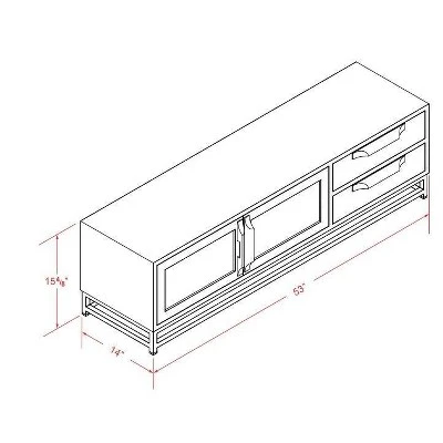 Gordon Media Center Natural - Powell Company 16 Gordon Media Center Natural - Powell Company - Image 14