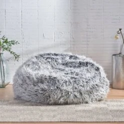 Lachlan Furry Bean Bag - Christopher Knight Home -Lush Living Store GUEST d0418f4e da93 4395 920c 85fe39363151