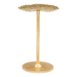 Leah Side Table Gold - ZM Home -Lush Living Store GUEST d05027c9 2ebc 4d03 ae70 7fc5eff6c3a0