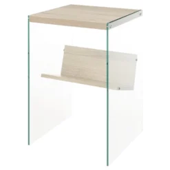 SoHo End Table With Shelf - Breighton Home -Lush Living Store GUEST d0742bf3 c496 4a10 93bd a66f6ca64f95