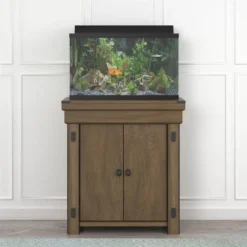 Wildwood 20 Gallon Aquarium Or Terrarium Tank Stand, Rustic Gray - Ollie & Hutch 17 Wildwood 20 Gallon Aquarium Or Terrarium Tank Stand, Rustic Gray - Ollie & Hutch -Lush Living Store GUEST d12422b8 640f 40d1 932f 8f74b776932a