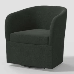 Rhea Swivel Chair In Linen - Threshold™ -Lush Living Store GUEST d1713d20 e904 4ac7 a89e 40b9fb7ce26f