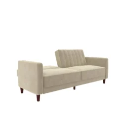 Isabella Tufted Transitional Futon - Room & Joy -Lush Living Store GUEST d1885029 1722 4f9d 8d51 174658302f77