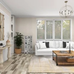 Farmhouse Chinquapin Wood Rectangle Room Divider Screen White - Olivia & May -Lush Living Store GUEST d1f72ad0 308a 463a a898 7bf7b39e26ca