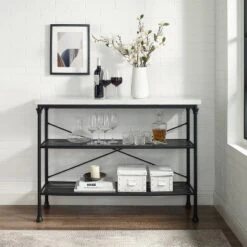 Madeleine Console Matte Black - Crosley 20 Madeleine Console Matte Black - Crosley -Lush Living Store GUEST d204863b b5c6 4651 8df8 c66a30ac7171