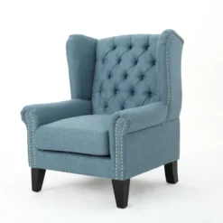 Laird Traditional Winged Accent Chair - Christopher Knight Home -Lush Living Store GUEST d262fe90 1565 412e 8724 389bfc05d985
