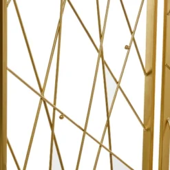 Glam Metal Geometric Room Divider Screen Gold - Olivia & May -Lush Living Store GUEST d2a9b9cd 7d9e 4586 ae5c 5ee470e70e00