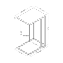 Embo Steel Side Table - MiBasics -Lush Living Store GUEST d300a6cb 5680 4255 b904 de1ced4a42b8