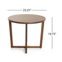 Tansy Small Accent Table - Wood - Rich Mahogany - Christopher Knight Home -Lush Living Store GUEST d4078e22 e57c 4777 93ff 34957efdb22f