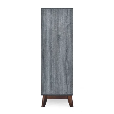 Rattler Mid-Century Modern Multi Functional Cabinet - Christopher Knight Home 5 Rattler Mid-Century Modern Multi Functional Cabinet - Christopher Knight Home - Image 3