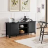 Yaheetech 24.6in Height Mid-century TV Stand TV Console Table Black -Lush Living Store GUEST d511c1a1 3f6a 47de 9b56 81610e4e3d36