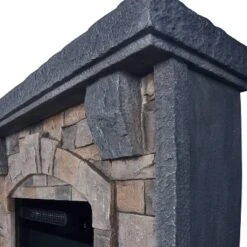 45" Freestanding Electric Fireplace Pewter - Home Essentials -Lush Living Store GUEST d54b6a12 5274 497a b720 aa60aa16b964