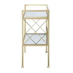 Gold Coast Bar Hall Table Mirror/Gold - Breighton Home -Lush Living Store GUEST d5e58826 c3a8 40d1 9841 67a1729bad0c