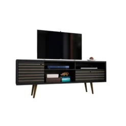 Liberty 3 Shelf And 1 Drawer TV Stand For TVs Up To 65" - Manhattan Comfort -Lush Living Store GUEST d634c620 b6f4 442f a4cf 551f4d5651bd