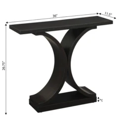 Newport Infinity Console Table - Breighton Home -Lush Living Store GUEST d6447406 6ed9 4636 b0a5 ec742948787d