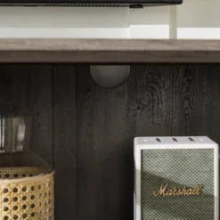 Avalene Modern Farmhouse 4 Door Glass Window Pane TV Stand For TVs Up To 65" - Saracina Home -Lush Living Store GUEST d66756ef c2d1 400a a06d ae75e5d3a99c