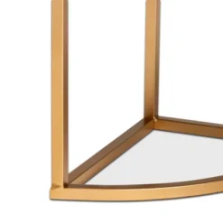 1 Drawer Beale Velvet Upholstered And Brushed Console Table Green/Gold - Baxton Studio -Lush Living Store GUEST d66ef5f9 c74f 49c7 8f61 c9a0d56e22d8