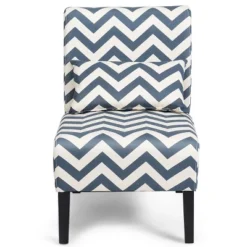 Costway Armless Accent Leisure Chair With Lumbar Pillow -Lush Living Store GUEST d68f83d4 bde0 4329 a0fe 26eada6eeb58