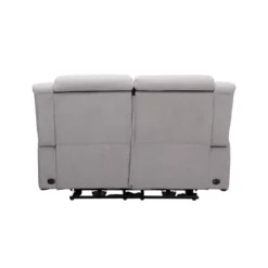 George Power Reclining Heat And Massage Loveseat Gray - Abbyson Living -Lush Living Store GUEST d6a74821 f593 4a94 8759 6878bcb92af9