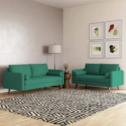 Medina Loveseat Sea Foam - Lifestyle Solutions -Lush Living Store GUEST d85df598 296b 4ee9 abec 0ddcc4e95cff