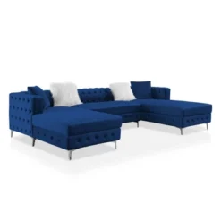 Elmhurst U Shaped Glam Tufted Sectional - HOMES: Inside + Out -Lush Living Store GUEST d860759d bcb2 4b41 8baf 1021dc6a04b1