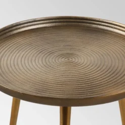 Everts Modern Accent Table Brass - Christopher Knight Home -Lush Living Store GUEST d888064e b953 4580 8f94 2d5198824134