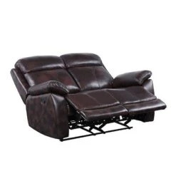 57" Perfiel Two-Tone Grain Leather Loveseat Dark Brown - Acme Furniture 10 57" Perfiel Two-Tone Grain Leather Loveseat Dark Brown - Acme Furniture -Lush Living Store GUEST d892d2ea ba40 4446 922c 355e30301ccd