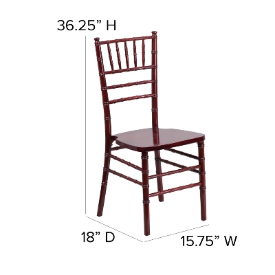 Flash Furniture HERCULES Series Wood Chiavari Chair 5 Flash Furniture HERCULES Series Wood Chiavari Chair - Image 3