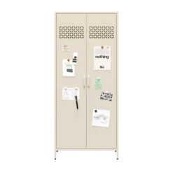 Annie Tall Metal 2 Door Cabinet - Mr. Kate -Lush Living Store GUEST d9a3e5d9 2416 4594 8c7d b5126d8454f7