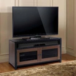 Bell'O Wood Metal And Glass Audio Video Cabinet -Lush Living Store GUEST da2accc7 db63 49af ab7d 5299a2f833b3