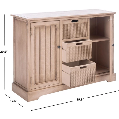 Landers 2 Drawer & 3 Removable Baskets - Safavieh 8 Landers 2 Drawer & 3 Removable Baskets - Safavieh - Image 6
