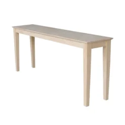 Shaker Table Unfinished - International Concepts -Lush Living Store GUEST da38e3a5 1824 4097 b9d9 4aaa585136f9