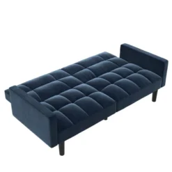 Holly Convertible Sofa Sleeper Futon With Arms - Room & Joy -Lush Living Store GUEST dad20422 1ade 43fc 8cc8 4d13d222353f