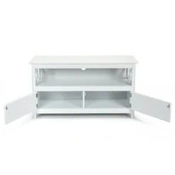 Costway Modern Free Standing TV Cabinet Wooden Console Media Entertainment Center -Lush Living Store GUEST db01424c 61a7 4110 9403 21225ce44b5a