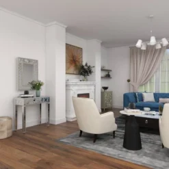 Set Of 2 Glam Wood Console Tables Gray - Olivia & May -Lush Living Store GUEST db465d35 289a 495c be9b 9b851ceeebe0