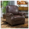Torreon Faux Leather Recliner Club Chair Dark Brown - Christopher Knight Home -Lush Living Store GUEST dbb2ceec 3d5f 4c2e b845 cf67de903374