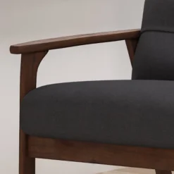 Set Of 2 Duluth Mid-Century Armchairs Black - Christopher Knight Home -Lush Living Store GUEST dc8fc1d9 178f 4690 8809 b4d4334ea1a0