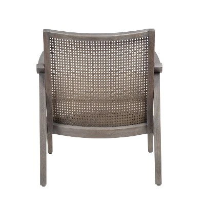 Aurelia Cane Back Accent Chair - HOMES: Inside + Out 4 Aurelia Cane Back Accent Chair - HOMES: Inside + Out - Image 2