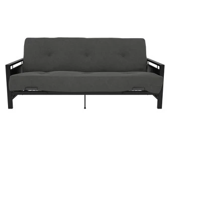 DHP Henley Metal Arm Futon Frame Black Metal - Dorel Home Products 7 DHP Henley Metal Arm Futon Frame Black Metal - Dorel Home Products - Image 5