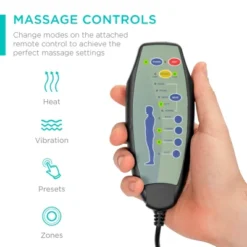 Best Choice Products Executive Swivel Massage Recliner Chair W/ Remote Control, 5 Modes, 2 Cup Holders - Gray -Lush Living Store GUEST dcece0b7 78b2 4423 ae00 a0b9e87e427d