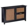 Chekshire Anywhere Storage Cabinet Black/Natural - Holly & Martin -Lush Living Store GUEST dd033620 48e8 431a b686 a46fb3226fb2