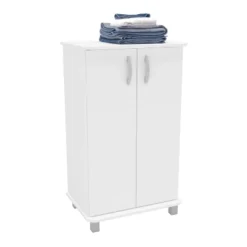 Michigan 2 Door Storage Cabinet White - Polifurniture -Lush Living Store GUEST dd0772ce f7ea 48af a936 b6bd1c9822e6