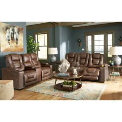 Owner's Box Power Recliner Sofa With Adjustable Headrest Thyme - Signature Design By Ashley -Lush Living Store GUEST dd0c6b4e 6747 439e 9b0a 8b52cc87c487