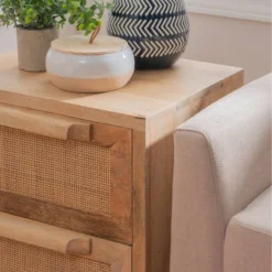 Gordon Two Drawer Cabinet Natural - Powell Company -Lush Living Store GUEST dd1f73af 4631 4189 82c1 b75ccbdb85a2