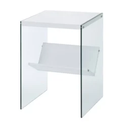 SoHo End Table With Shelf - Breighton Home -Lush Living Store GUEST dd403baa 34a5 41e4 8931 6b8e0f5652dc