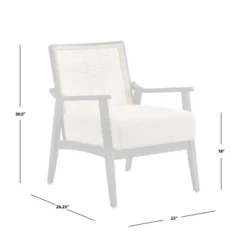 Hannah Wood Frame Armchair - Lifestorey 12 Hannah Wood Frame Armchair - Lifestorey -Lush Living Store GUEST dd49339f 1cdf 400d bf07 2404b7411af5