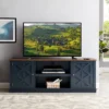 58" TV Stand For TVs Up To 64" Navy/Walnut - Home Essentials 2 58" TV Stand For TVs Up To 64" Navy/Walnut - Home Essentials -Lush Living Store GUEST dd64e840 378b 4797 aef7 60eb7b8bff14