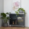Industrial Metal Cabinet Black - Olivia & May -Lush Living Store GUEST dd7da007 07d7 4ece 9d2f 53a2382a7989